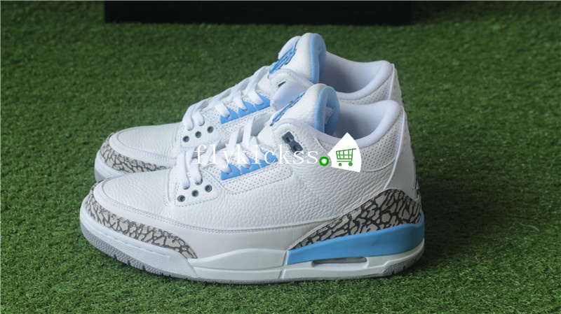 Air Jordan 3 Retro White Blue Cement